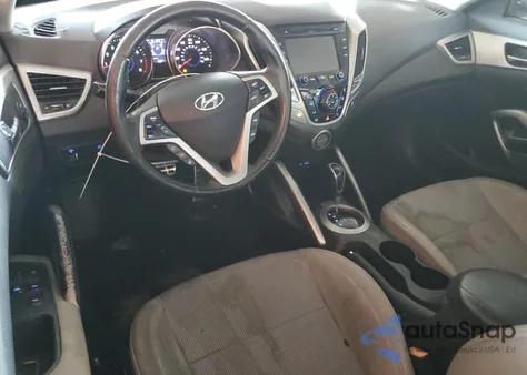 2013 Hyundai Veloster из США, поврежденный, VIN KMHTC6AD1DU157409